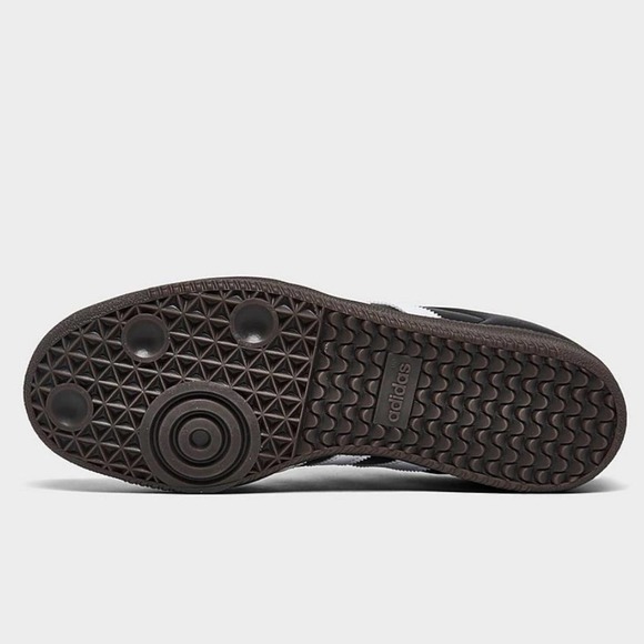 Adidas Samba OG Retro Leather Sneakers Black White Size WOMEN'S 7.5 - Picture 12 of 13